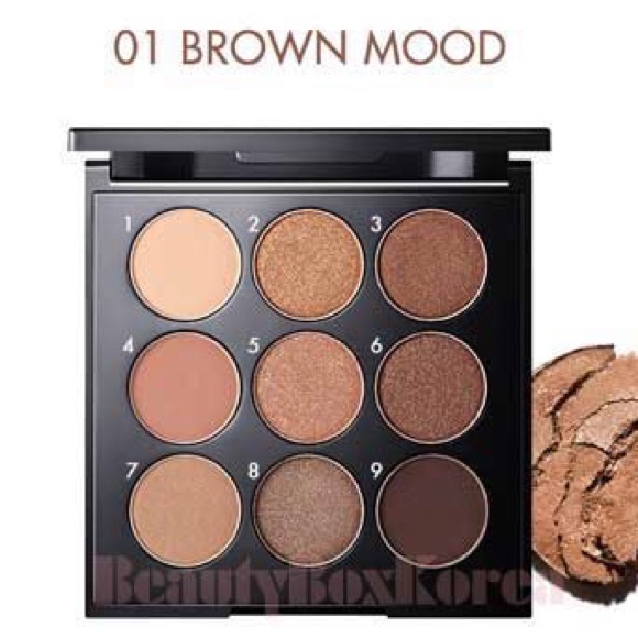 Tony Moly Perfect Eyes 01 Brown Mood Eyeshadow Palette - Picture 1 of 5